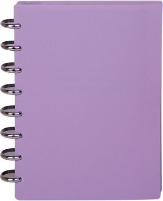 Mintra Talia Discbound Customizable Notebook System, Planner And Organizer - Purple