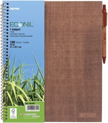 Mintra Econil 7 NoteBook A4 Size, Lined Ruling 100 Sheets