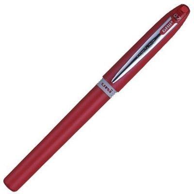 Uniball Jetstream UB247 Grip Liquid Ink Rollerball Pen - Red