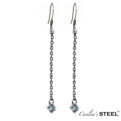 Crystal Whispers Earrings 1 Strand