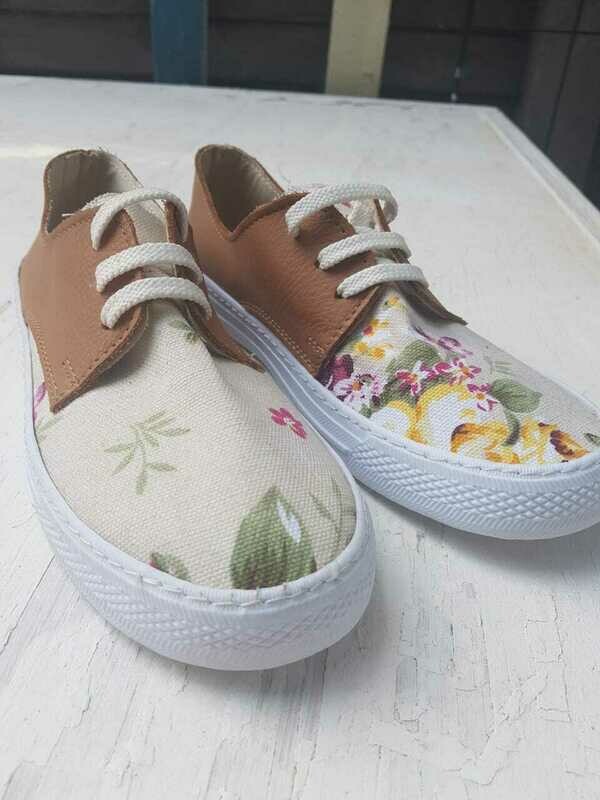Sneaker White Sole - Neo Genuine Leather Combo FINLEYS Sneaker White Sole - Neo Genuine Leather Combo FINLEYS