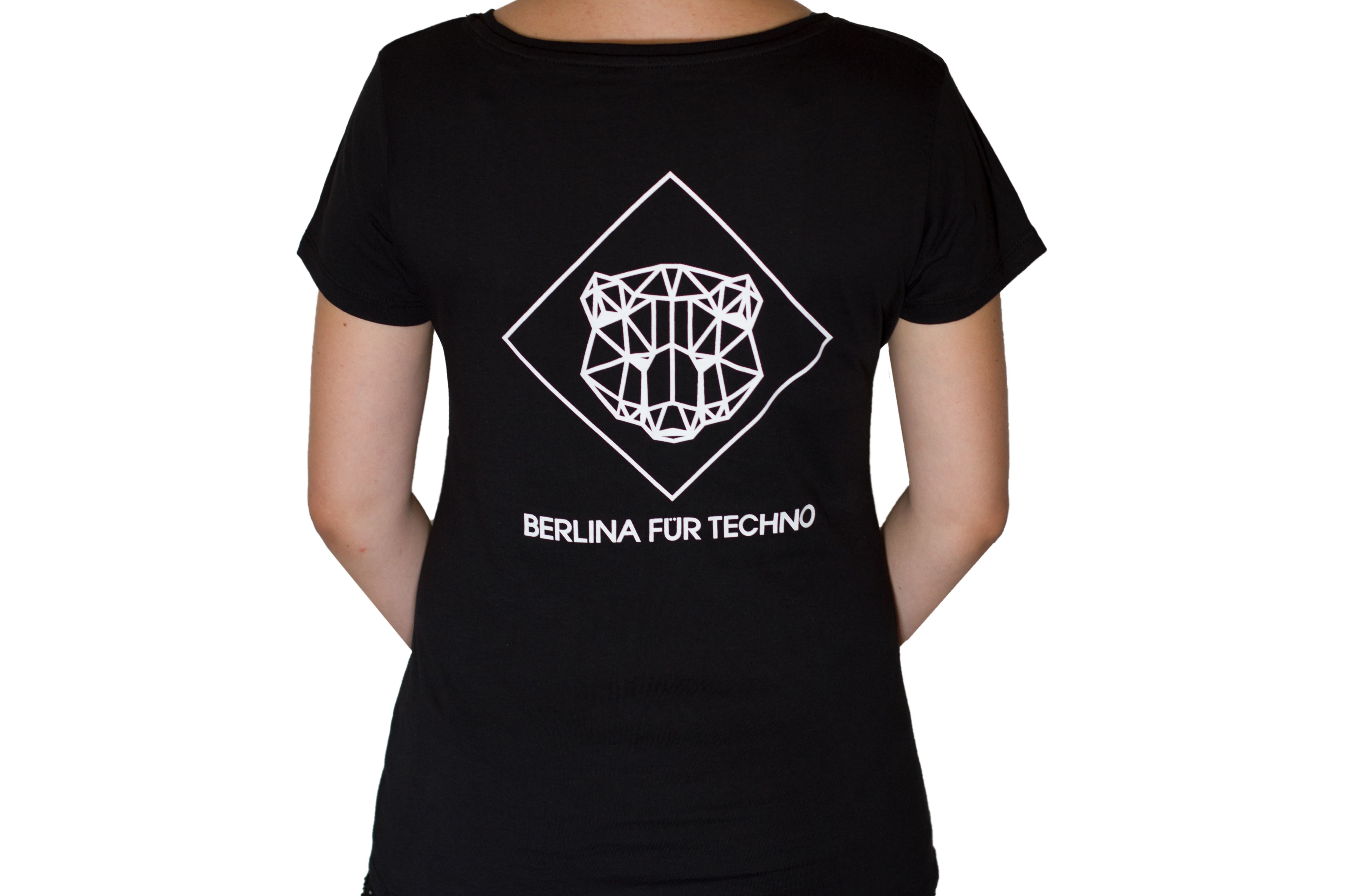 T-Shirt – „BerlinaFürTechno“ (Damen)