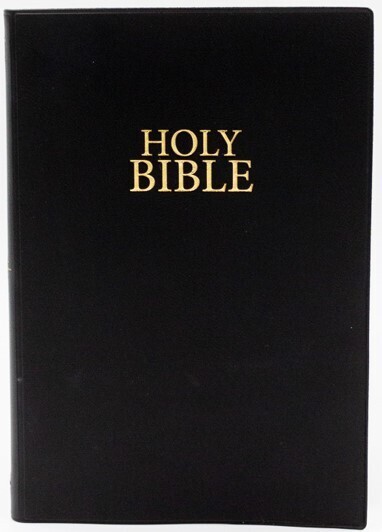NIV VINYL BLACK BIBLE
