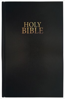 NIV BLACK BALADEK HARDCOVER BIBLE