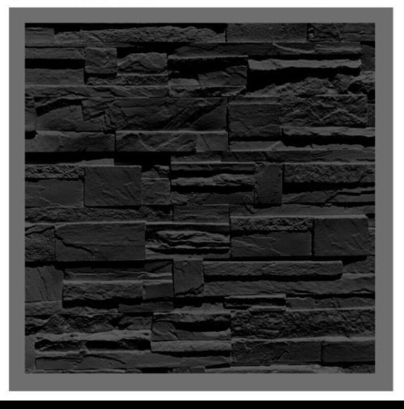 MONTAÑA - (NEGRO) 3m2