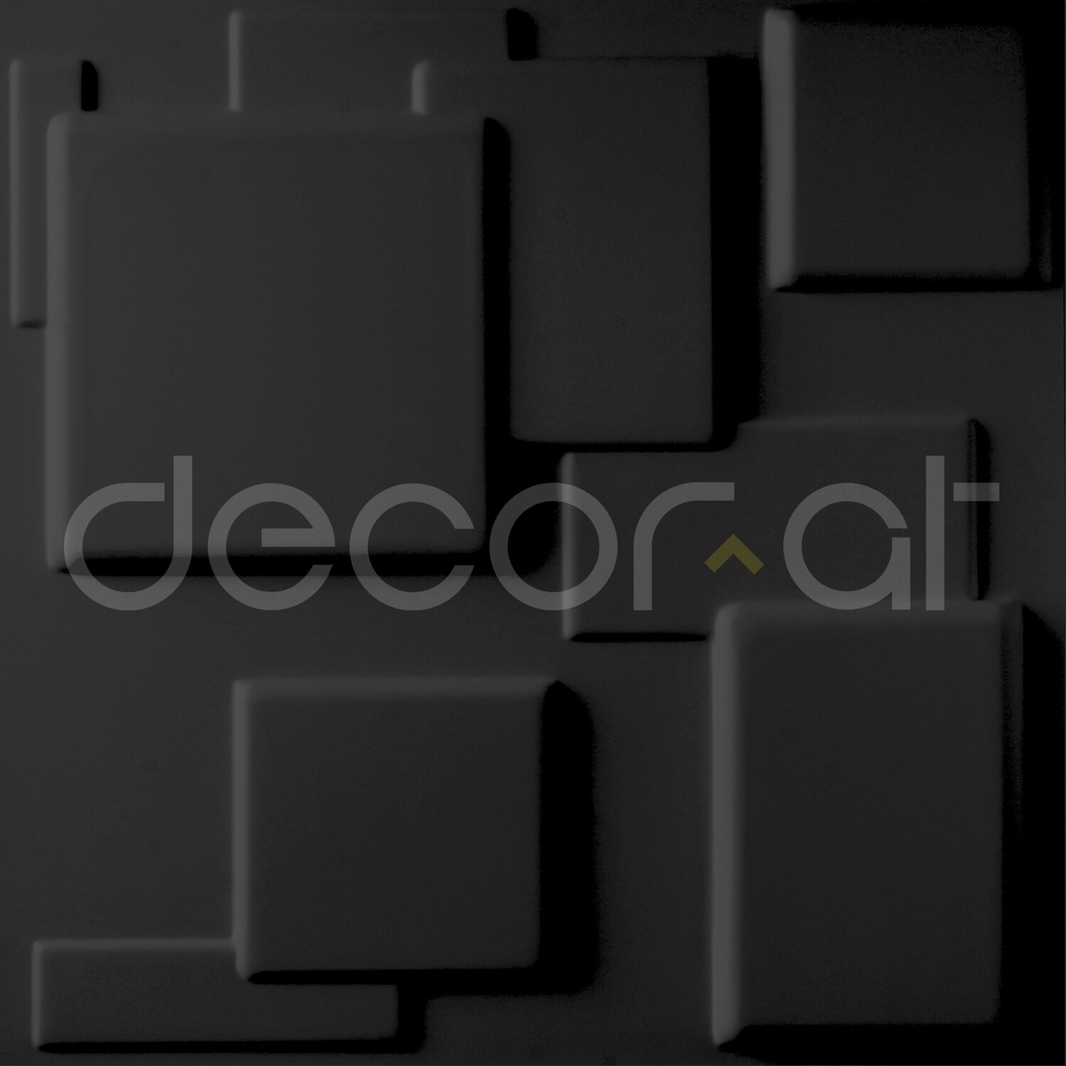 Panel 3D - Modelo: B08 Negro (3m2)