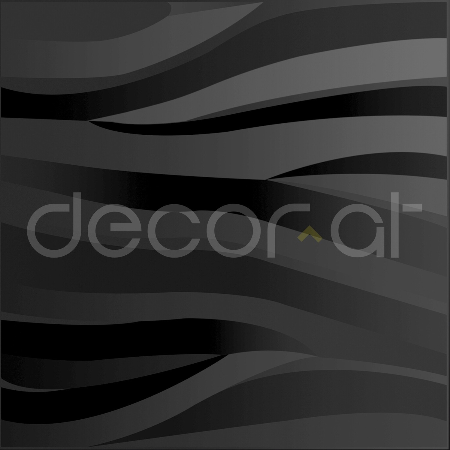 Panel 3D - Modelo: B04 Negro (3m2)