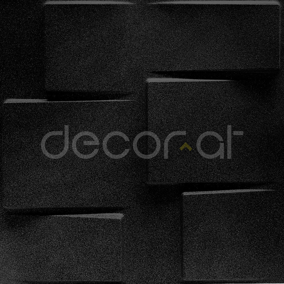 Panel 3D - Modelo: B09 Tipo Granito Negro (1m2)
