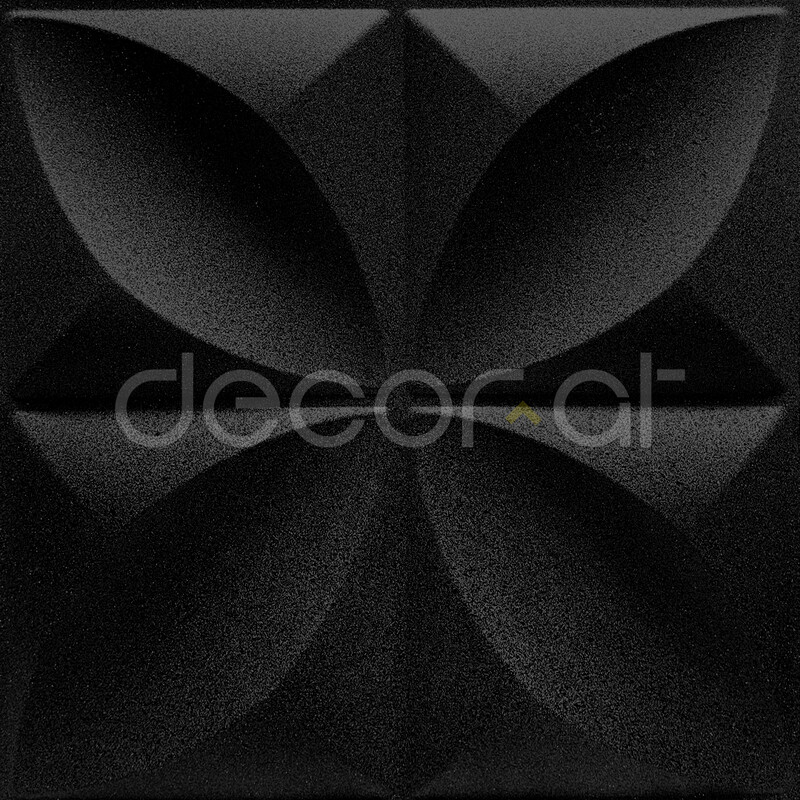 Panel 3D - Modelo: B01 Tipo Granito Negro (1m2)