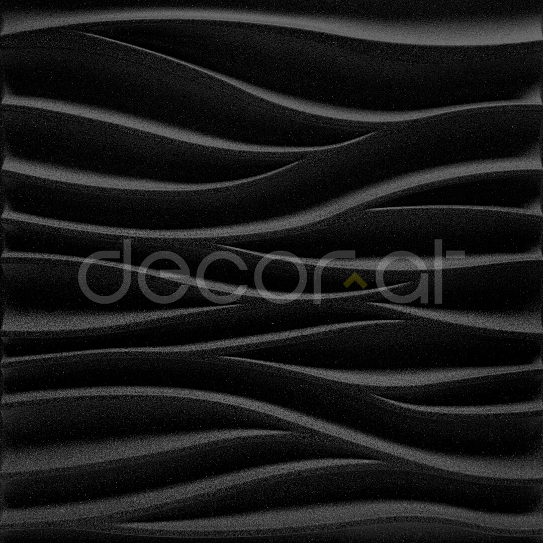 Panel 3D - Modelo: B12 Tipo Granito Negro (1m2)