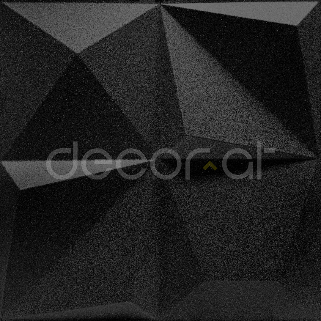 Panel 3D - Modelo: B13 Tipo Granito Negro (1m2)