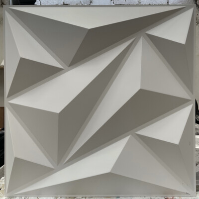 Panel 3D - Modelo: B14 Blanco (3m2)