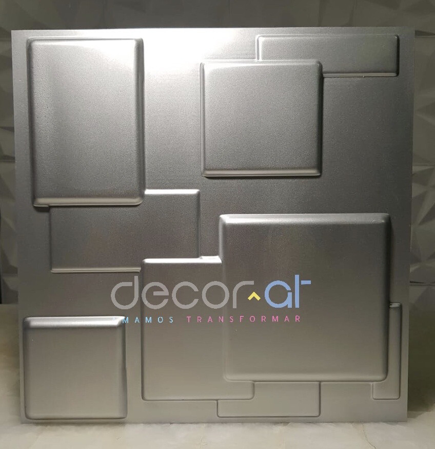 Panel 3D - Modelo: B08 Aluminio (1m2)