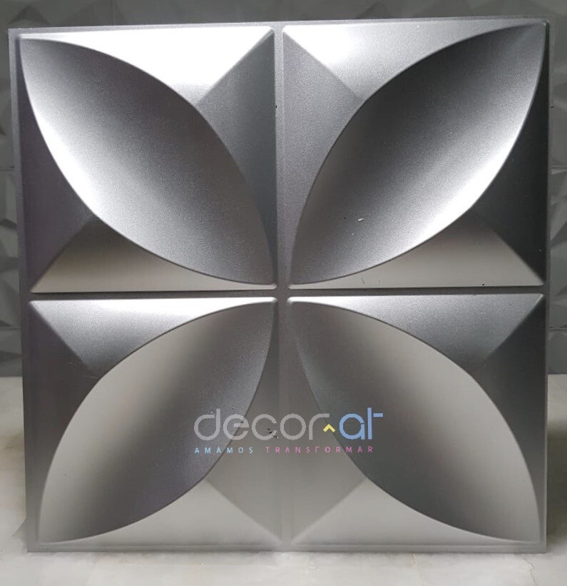 Panel 3D - Modelo: B01 Aluminio (1m2)