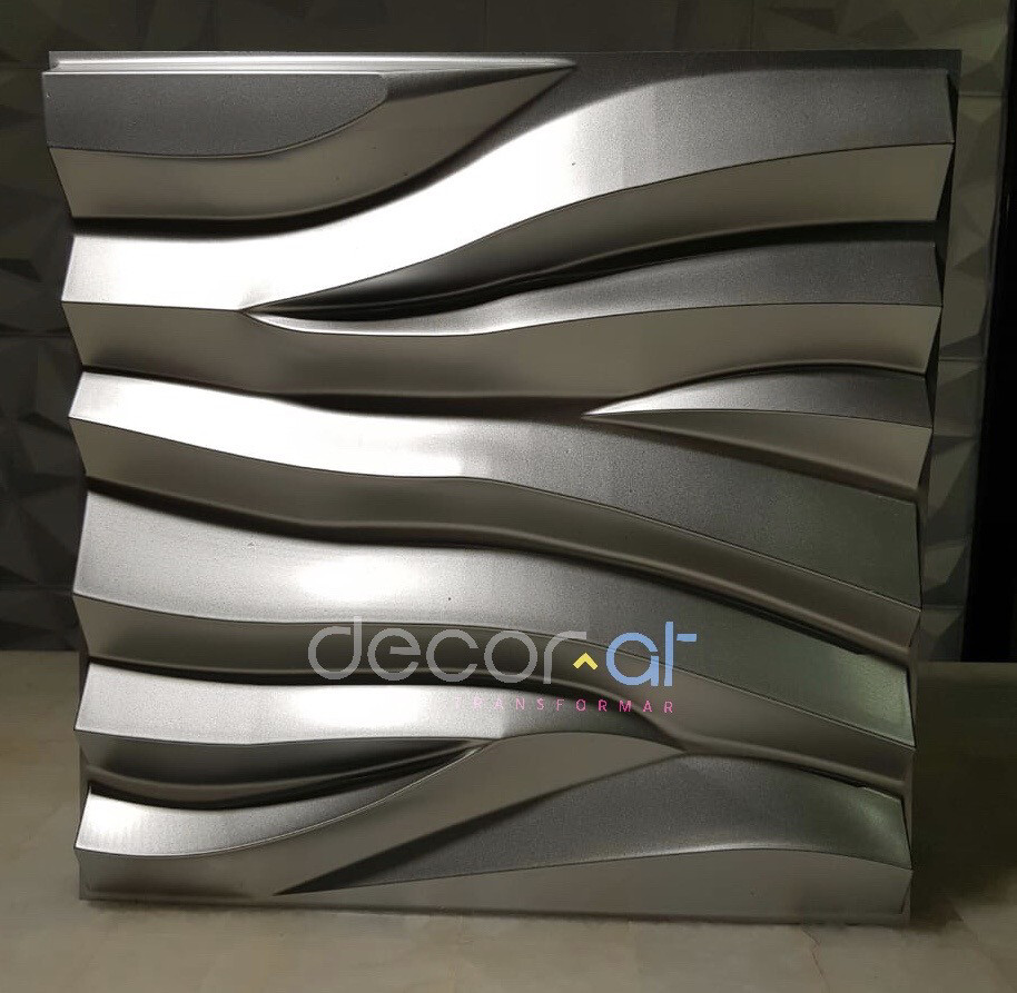 Panel 3D - Modelo: B04 Aluminio (1m2)