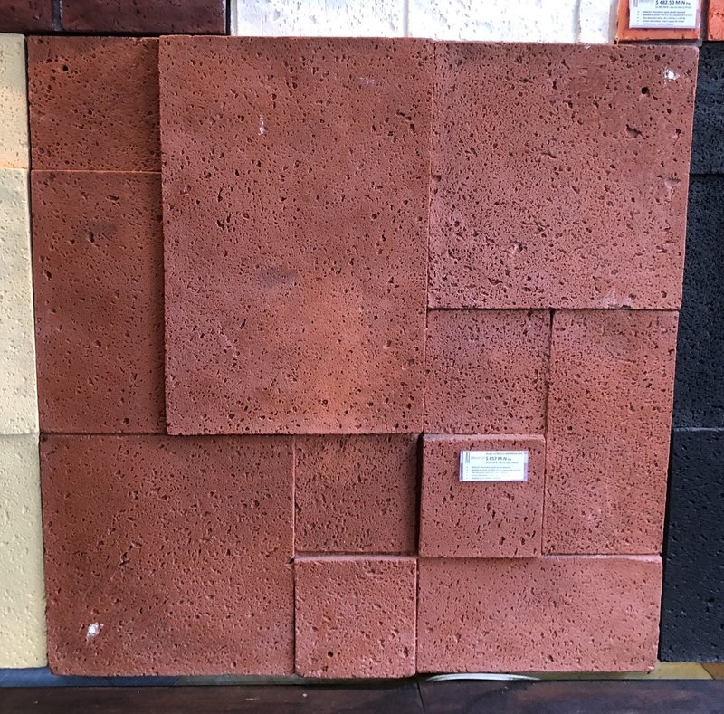 CORALES - (ROJO ARCILLA) 3.40m2