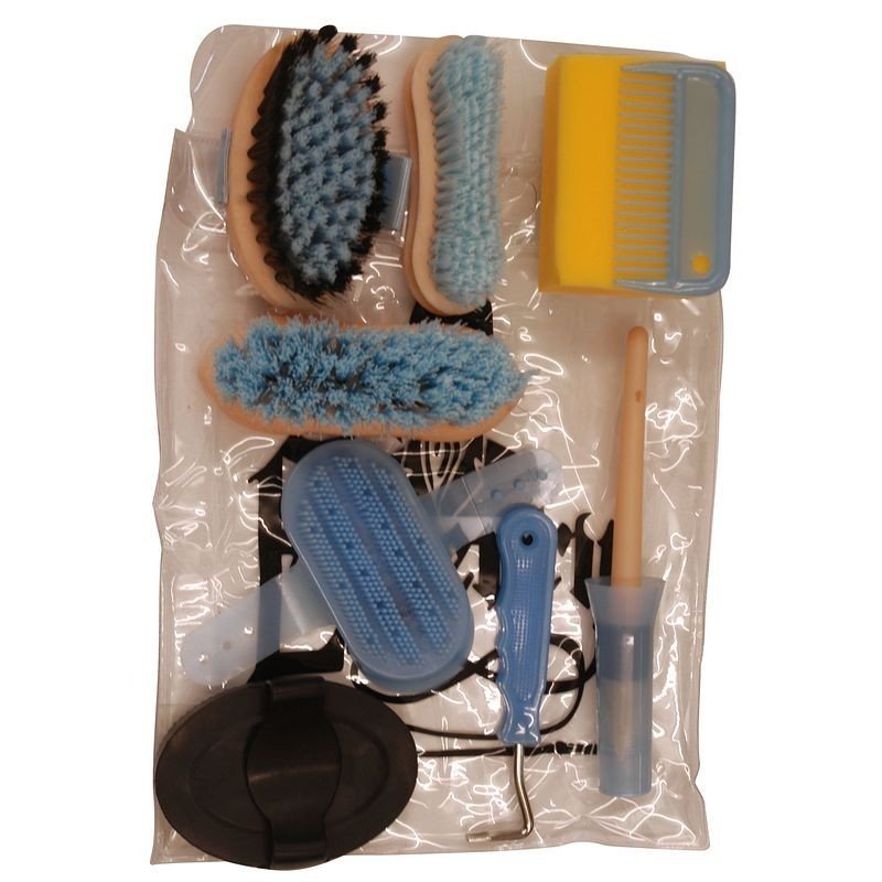 KIT DE LIMPIEZA 9 PIEZAS EQUITACIÓN