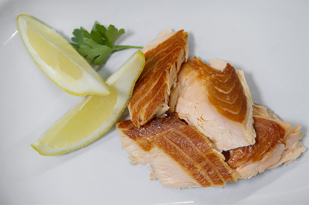 Whisky Hot Smoked Salmon - Packs - 200g