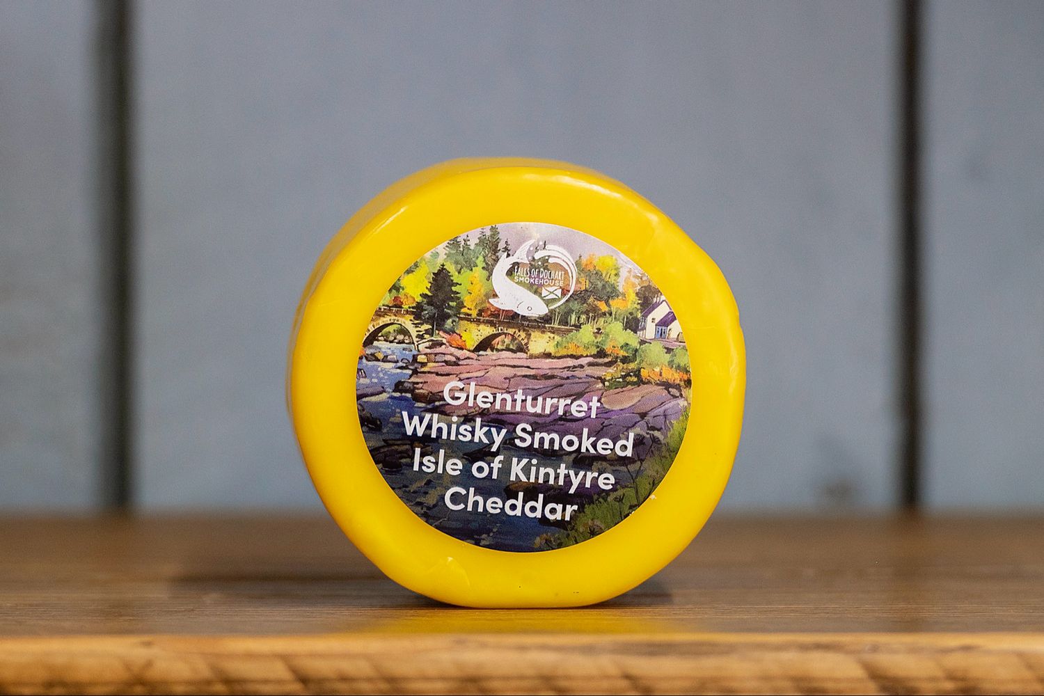 Glenturret Whisky smoked Isle of Kintyre Cheddar