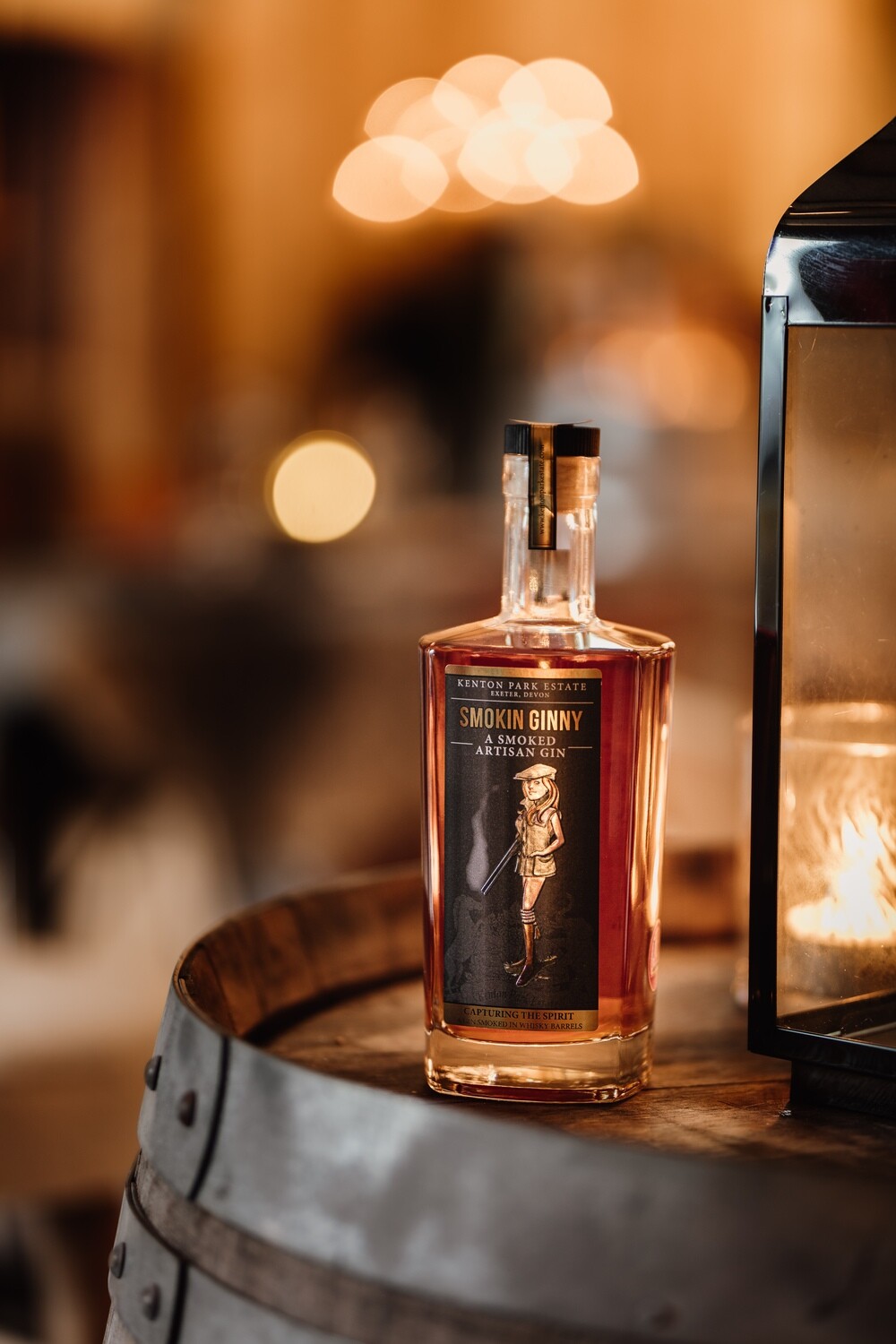 &quot;SMOKIN GINNY&quot; GIN 44%  70cl
