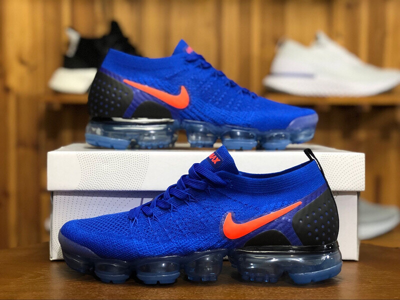 blue orange nikes