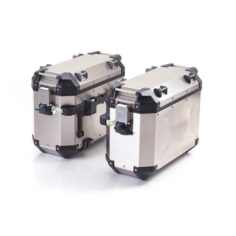 Triumph Tiger Silver Expedition Panniers - A9500880