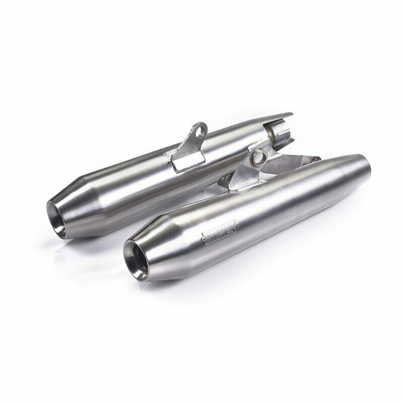 Triumph Street Twin Vance & Hines Brushed SS Slip On Exhaust Triumph Street Twin Vance & Hines Brushed SS Slip On Exhaust