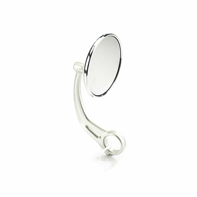 Triumph Chrome Round Bar End Mirrors Triumph Chrome Round Bar End Mirrors