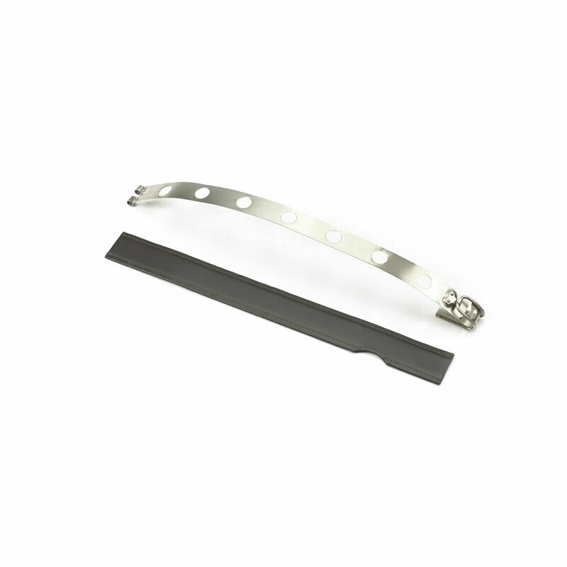 Triumph Thruxton Heritage Brown Leather Tank Strap - A9798011 Triumph Thruxton Heritage Brown Leather Tank Strap - A9798011