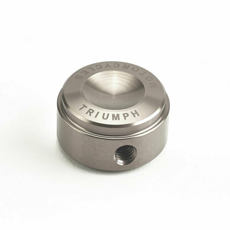 Triumph Gunmetal Billet Head Bolt Covers Triumph Gunmetal Billet Head Bolt Covers