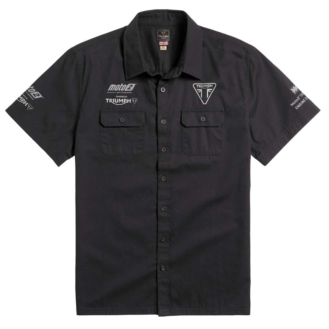 Triumph Moto2 Pit Short Sleeve Shirt