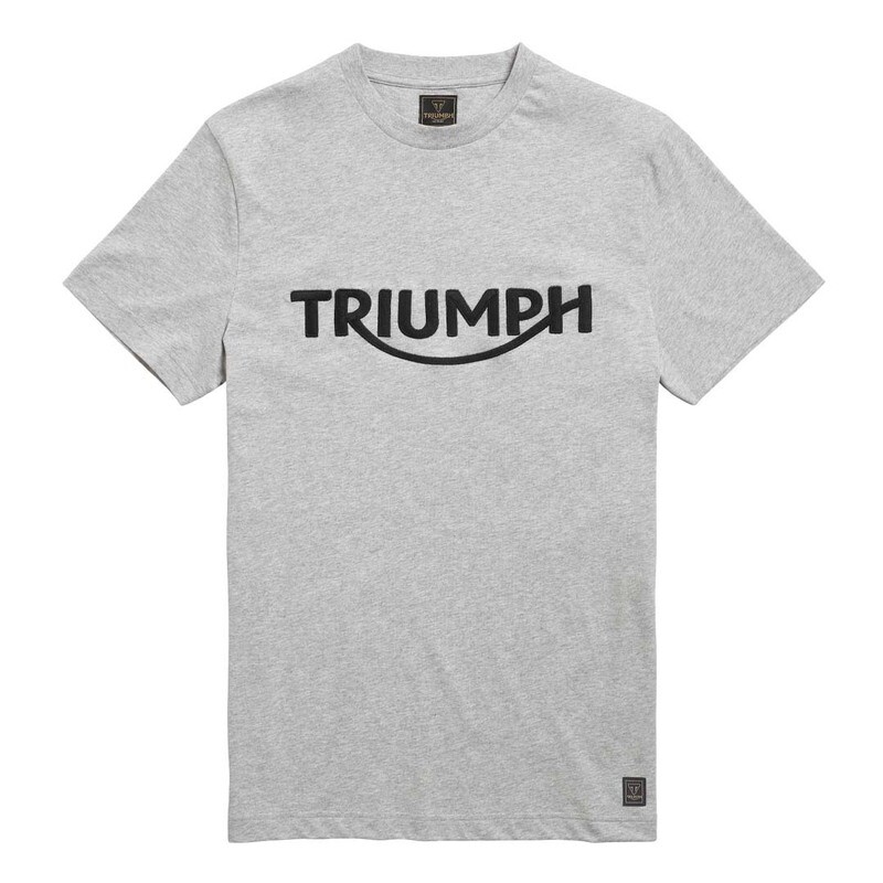 Triumph Bamburgh Gray Tee
