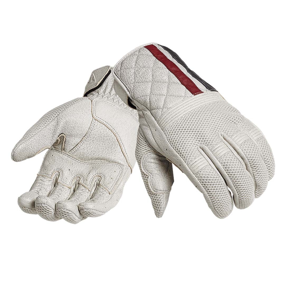 Triumph Sulby Light Gray Mesh Motorcycle Gloves
