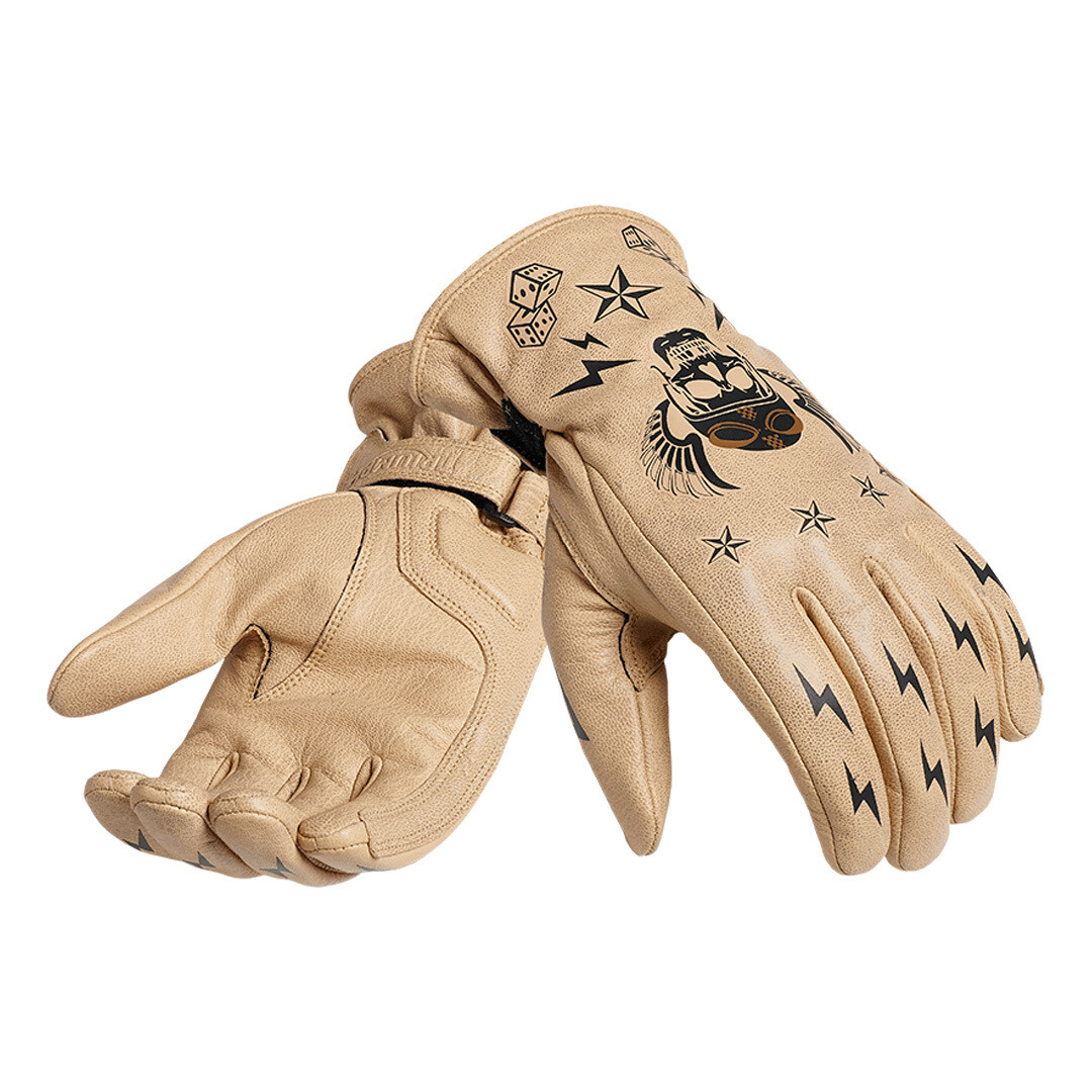 Triumph Reckless Leather Motorcycle Gloves