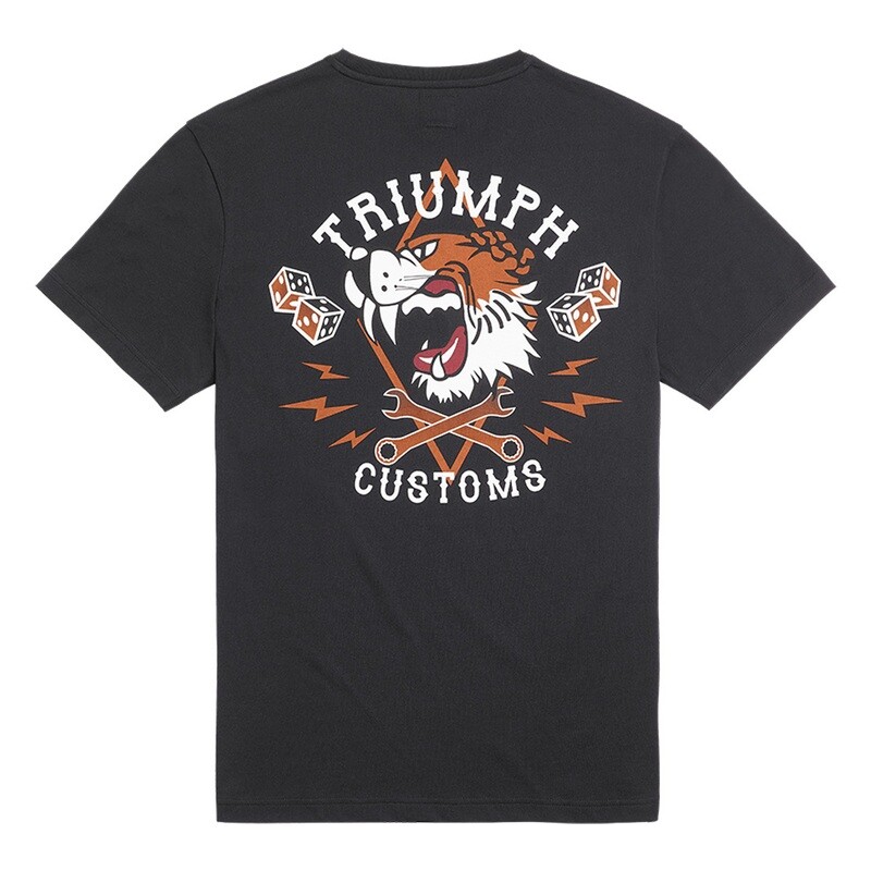 Triumph Customs Black Tee Triumph Customs Black Tee