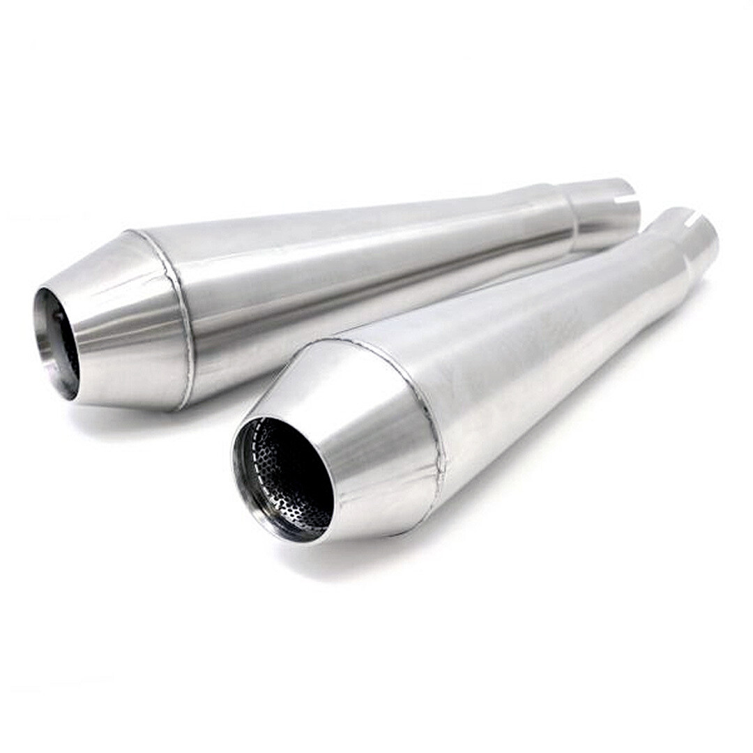 Triumph Speed Twin Shorty Performers Competition Cone Exhaust