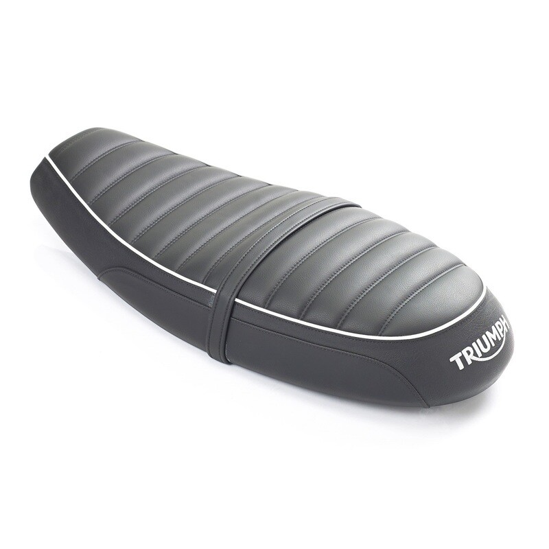 Triumph Bonneville Comfort Stitched Ribbed Seat - A2302628 Triumph Bonneville Comfort Stitched Ribbed Seat - A2302628
