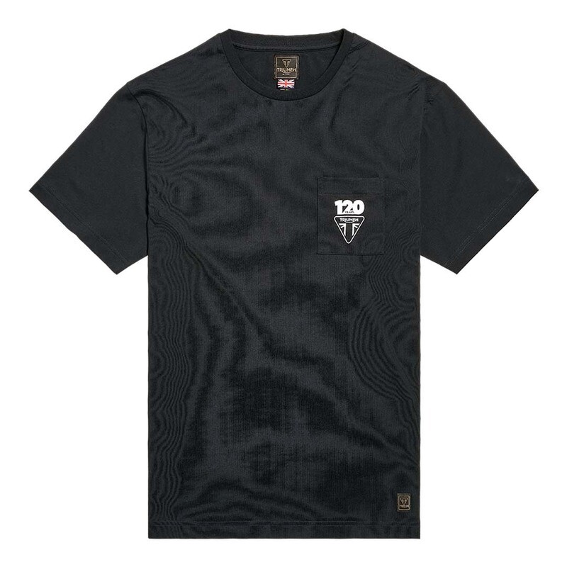 Triumph 120 Years Black Collectors Tee
