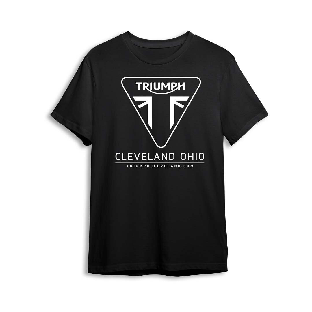 Triumph Cleveland Heritage OG Black Tee