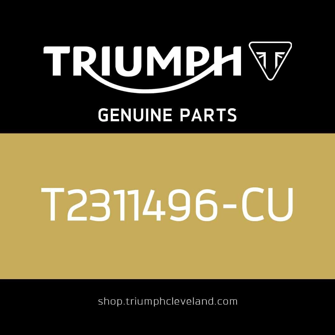 Triumph Genuine OEM Front Fuel Tank Panel Carnival Red - T2311496-CU