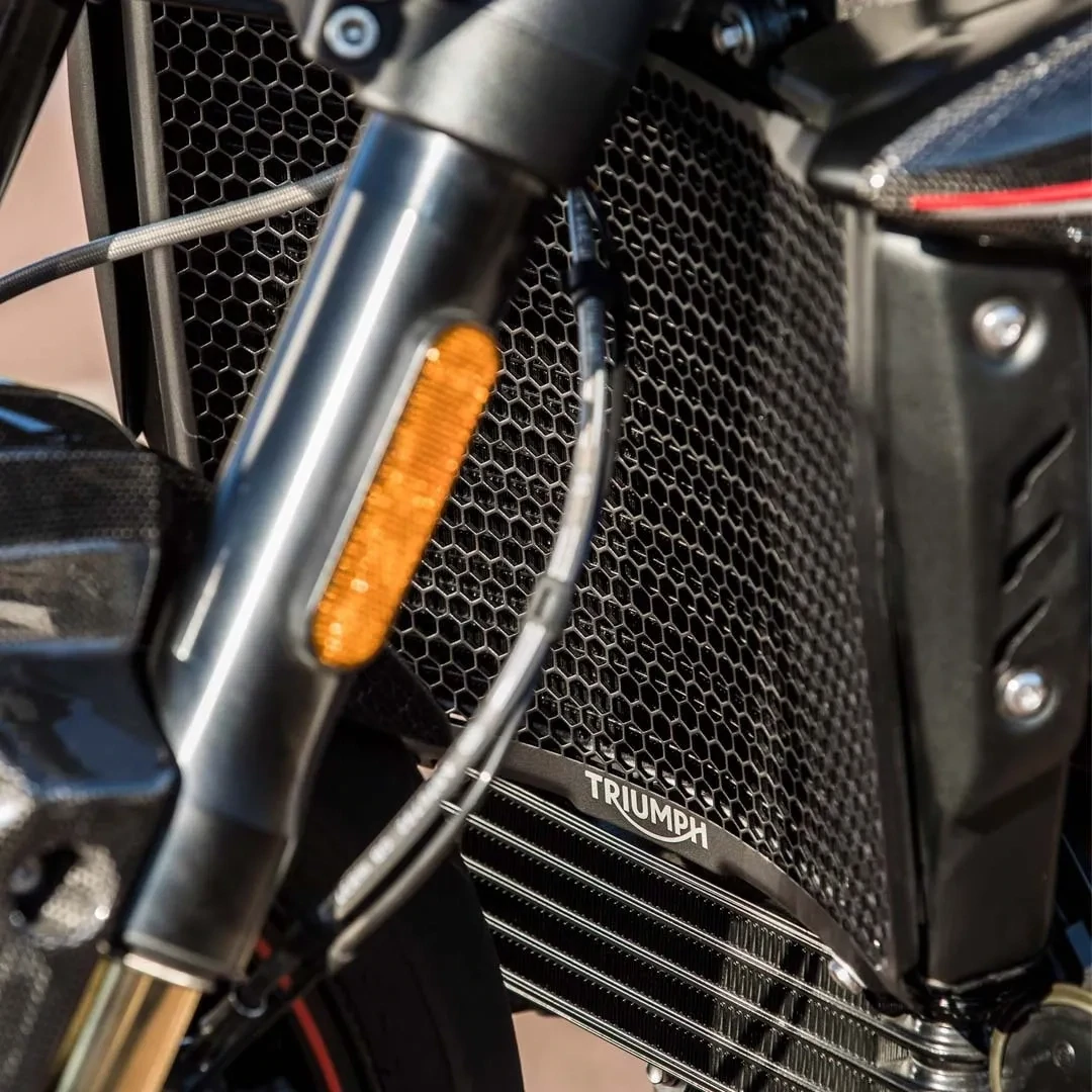 Triumph Speed Triple Aluminum Radiator Guard - A9708364