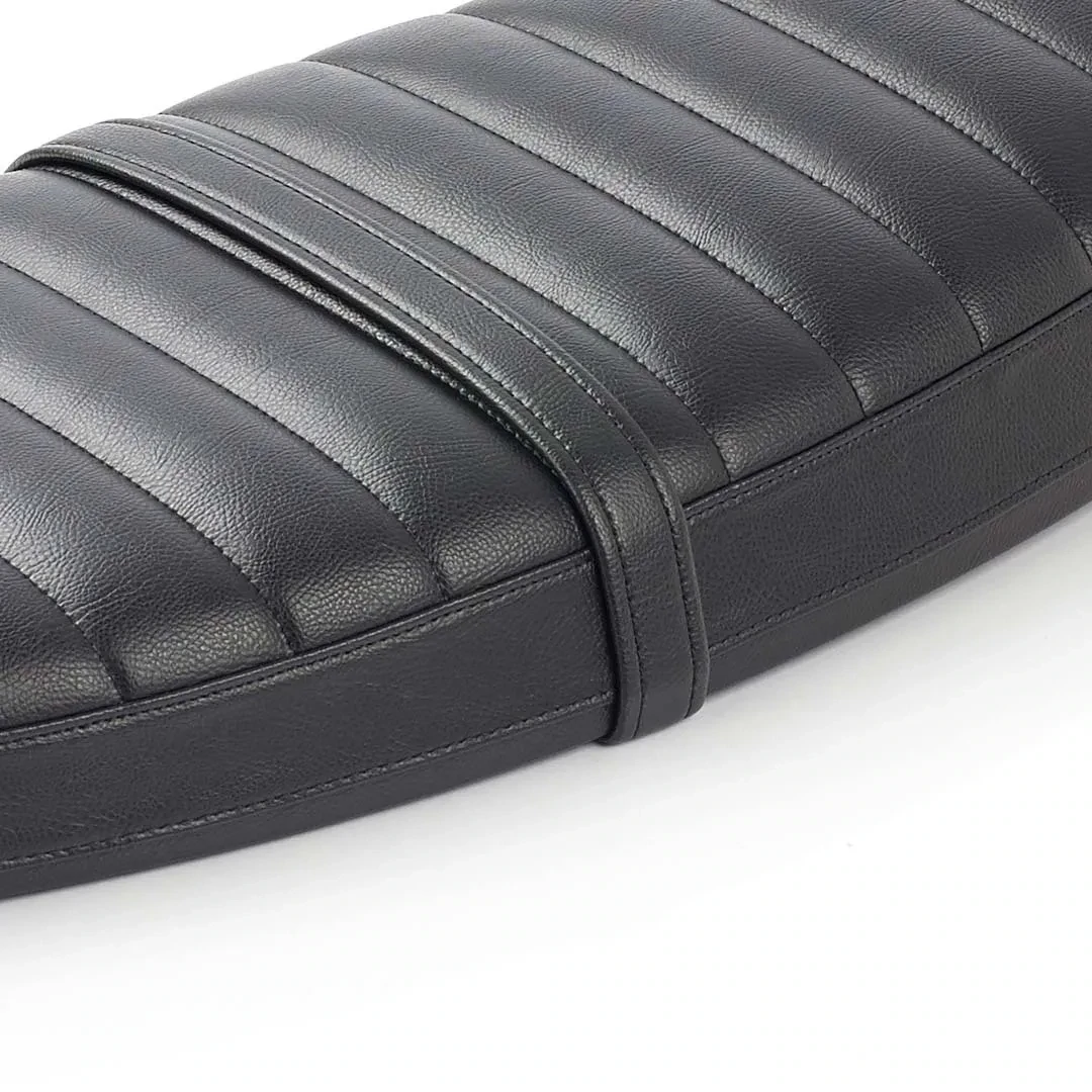 Triumph Black Ribbed Bench Seat A9708611