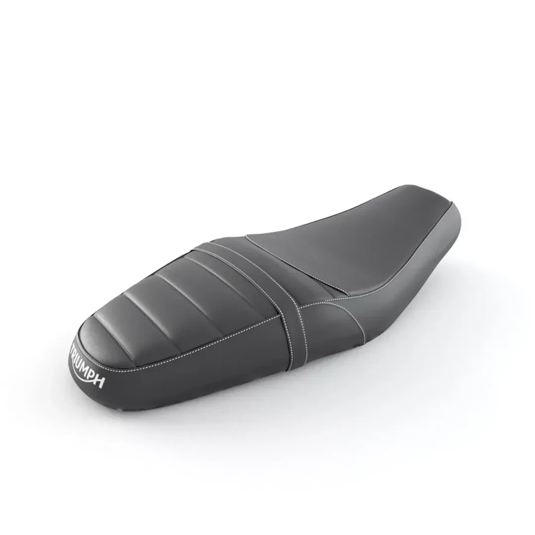 Triumph Scrambler 900 Black Ribbed Twin Seat - A9708581