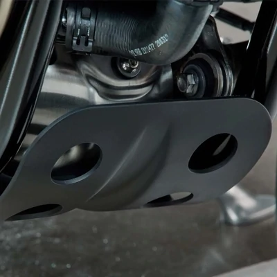 Triumph Black Aluminum Skid Plate - A9708380