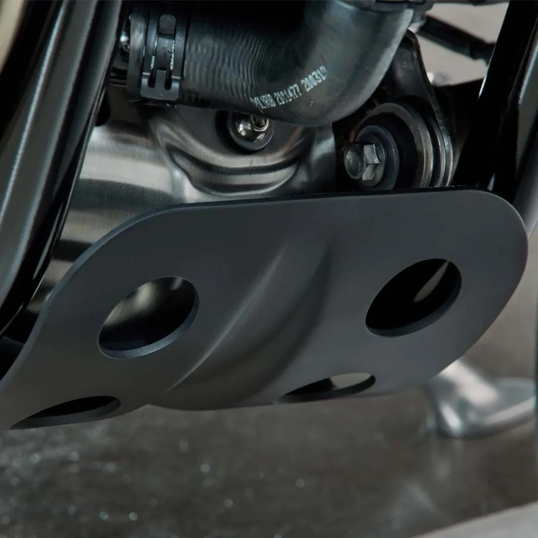 Triumph Black Aluminum Skid Plate - A9708380