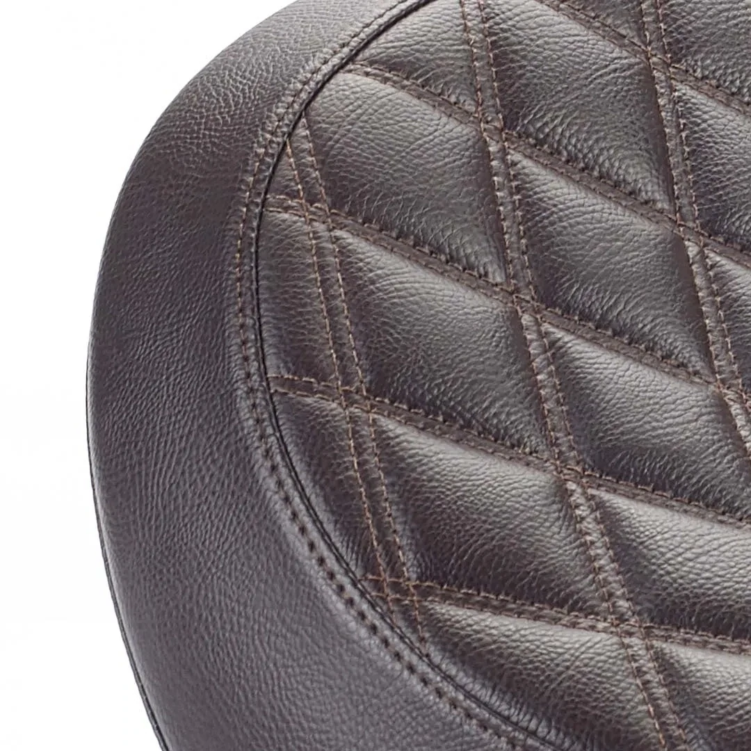 Triumph Speedmaster Brown Quilted Comfort Rider Seat - A9700441