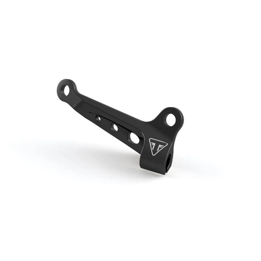 Triumph CNC Machined Black Anodized Clutch Cable Guide - A9610301
