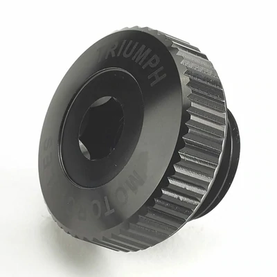 Triumph Black Billet Oil Filler Cap - A9610239