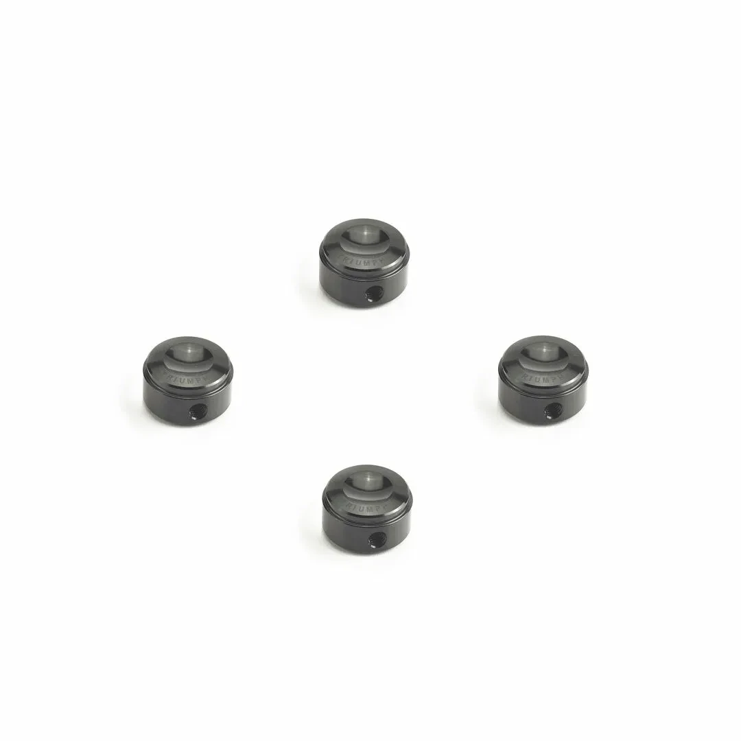 Triumph Black Billet Machined Head Bolt Covers - A9610275