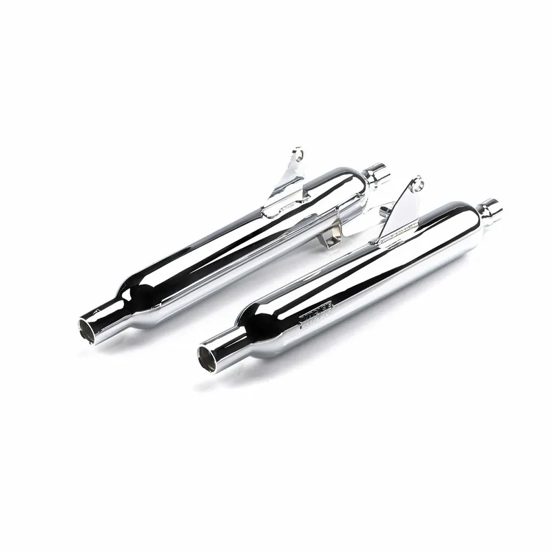 Triumph T100 Vance & Hines Chrome Pea Shooter Exhaust - A9600661